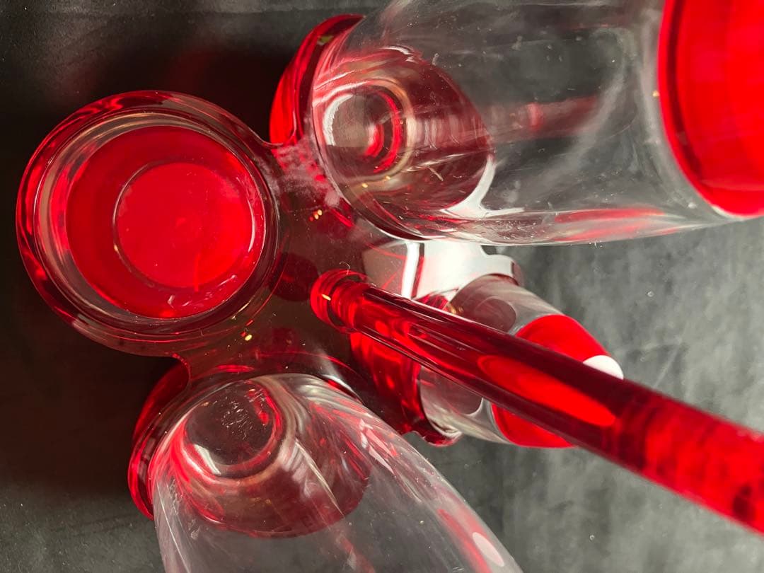 調味料入れ　調味料ボトル　４点セット　レトロ