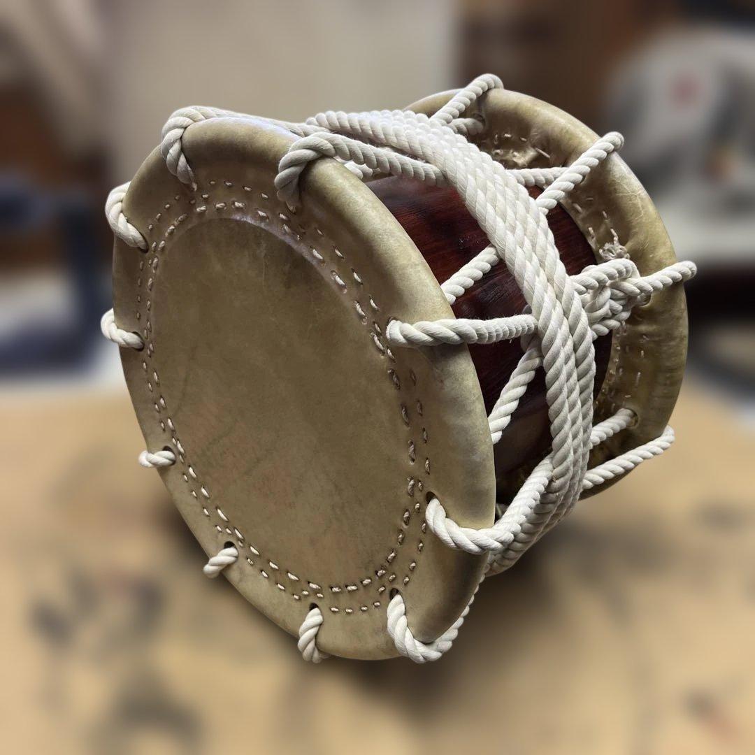 未使用品　締太鼓3丁掛け