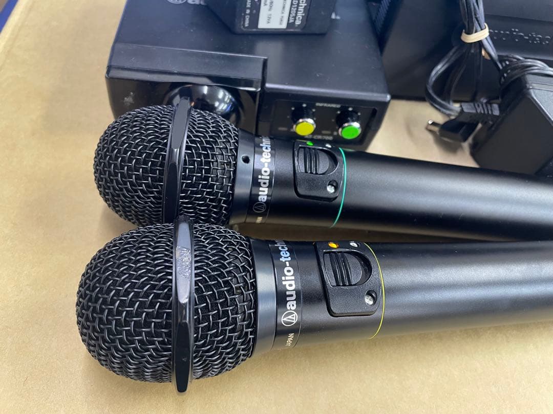 audio-technica ワイヤレスマイクセット　CR700+CLM7000