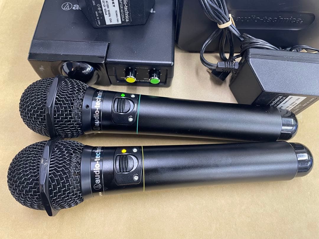 audio-technica ワイヤレスマイクセット　CR700+CLM7000