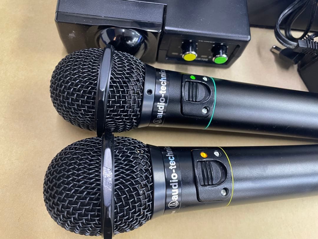 audio-technica ワイヤレスマイクセット　CR700+CLM7000