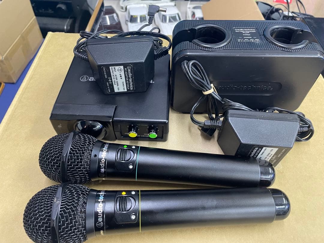audio-technica ワイヤレスマイクセット　CR700+CLM7000
