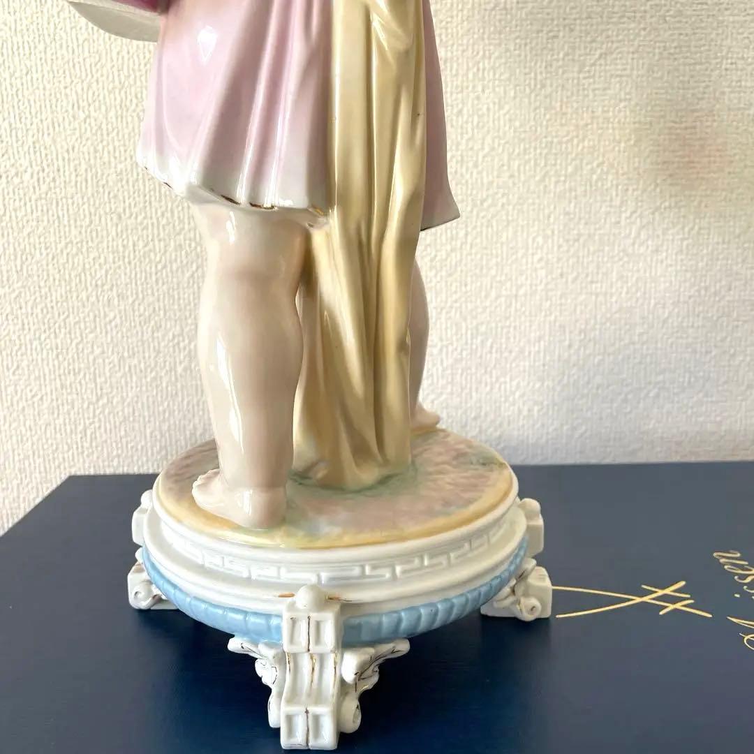 ・マイセン・バスケットの少女・高さ３７.５cm・Meissen・