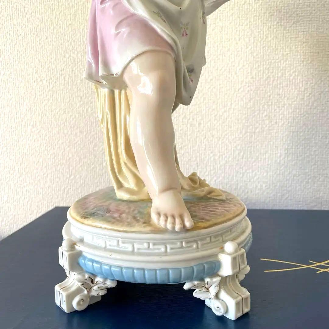 ・マイセン・バスケットの少女・高さ３７.５cm・Meissen・