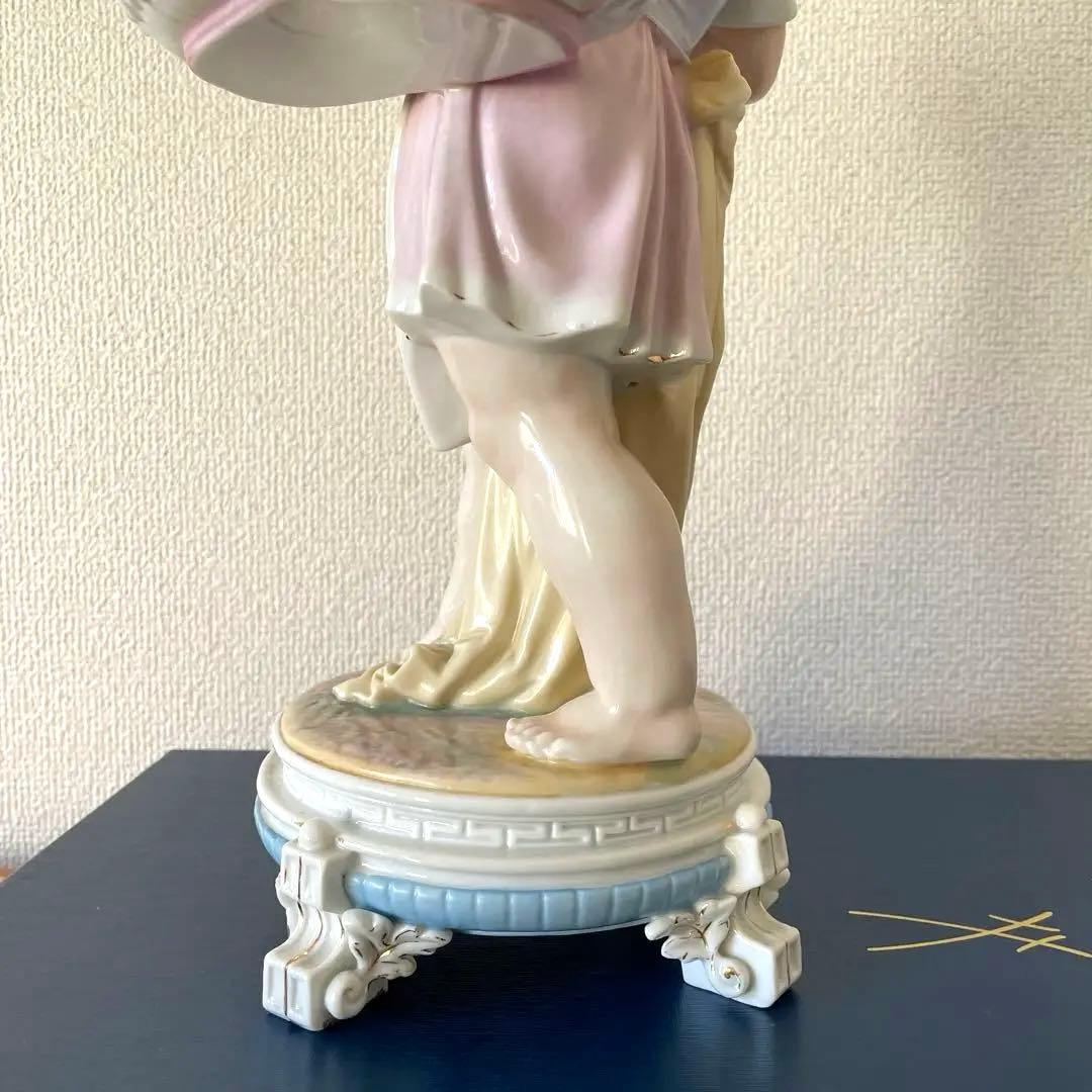 ・マイセン・バスケットの少女・高さ３７.５cm・Meissen・