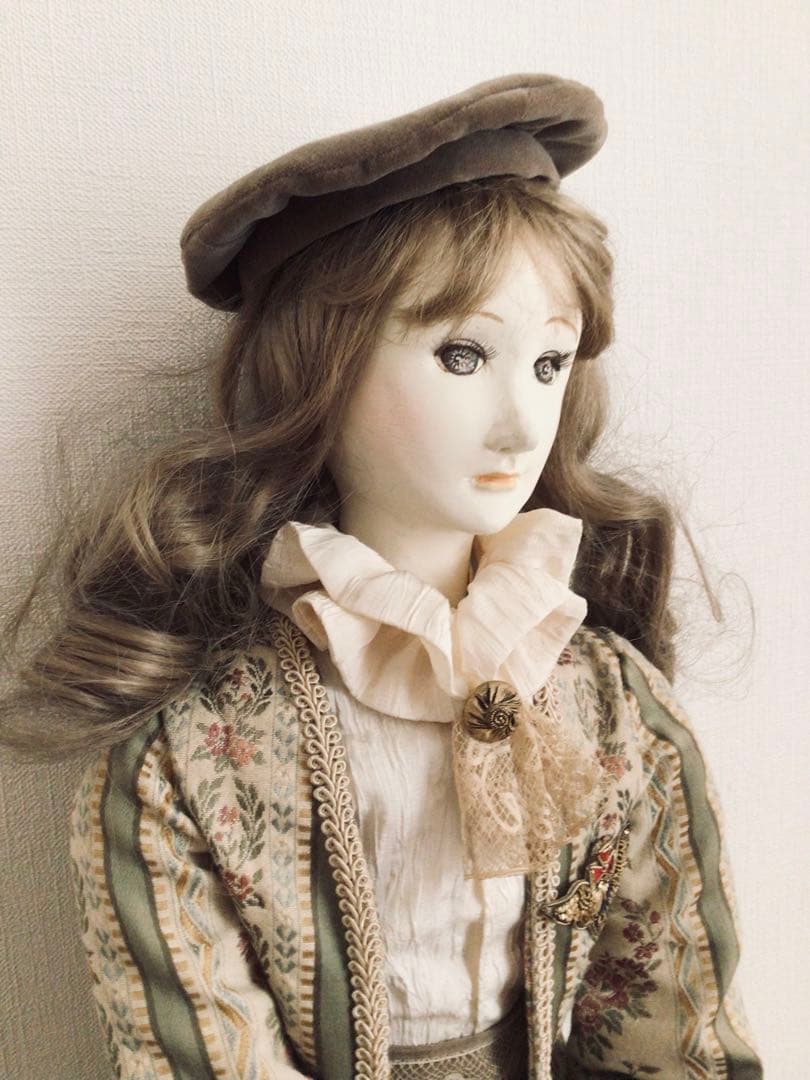 創作人形 西洋アンティーク バレリーナ 石膏 西洋人形 美形美人 身長80cm