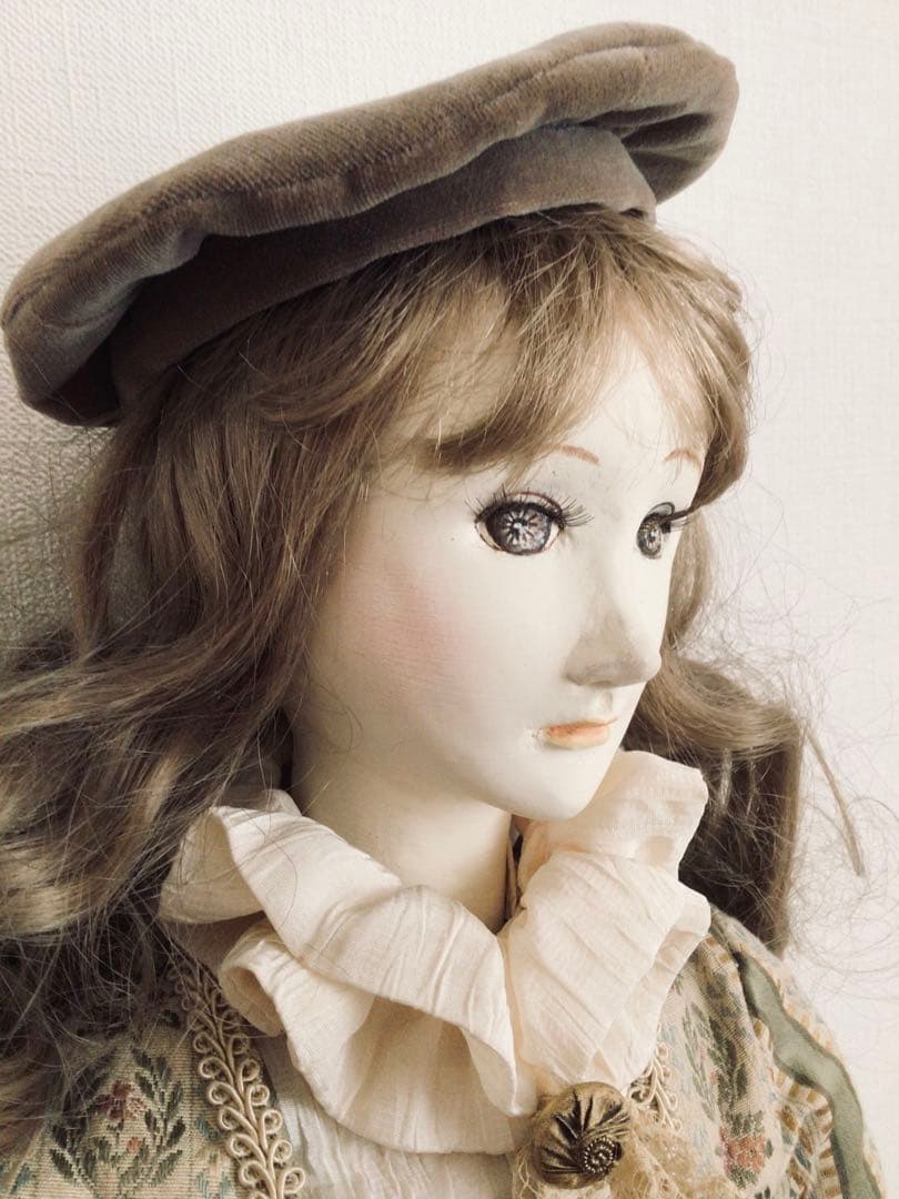 創作人形 西洋アンティーク バレリーナ 石膏 西洋人形 美形美人 身長80cm