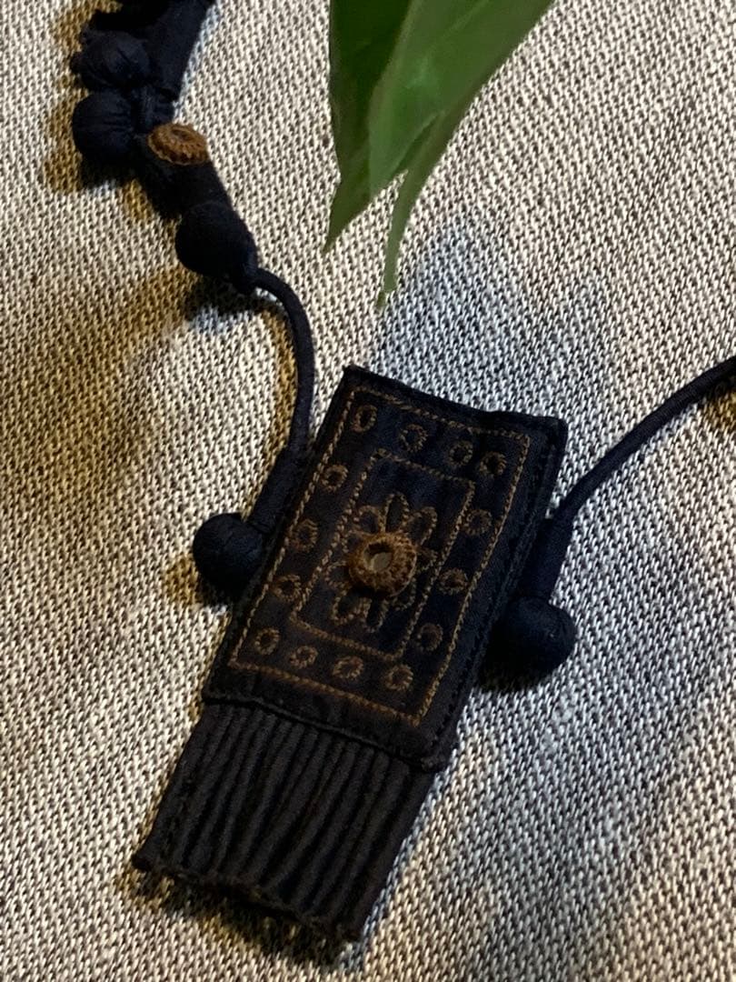 イッセイミヤケ HaaT（ハート）　布ネックレス　初期　極美品　希少