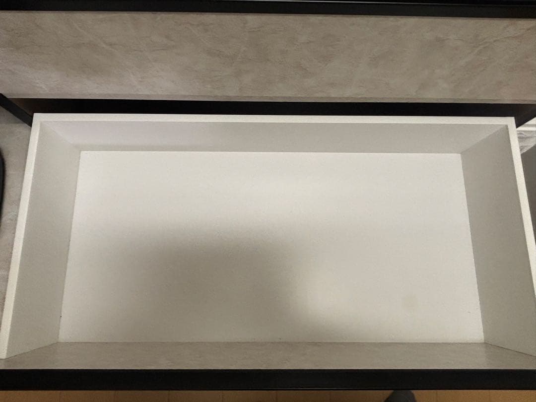 大川家具 日本製 キッチンカウンター ストーンホワイト