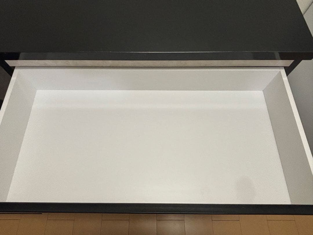 大川家具 日本製 キッチンカウンター ストーンホワイト