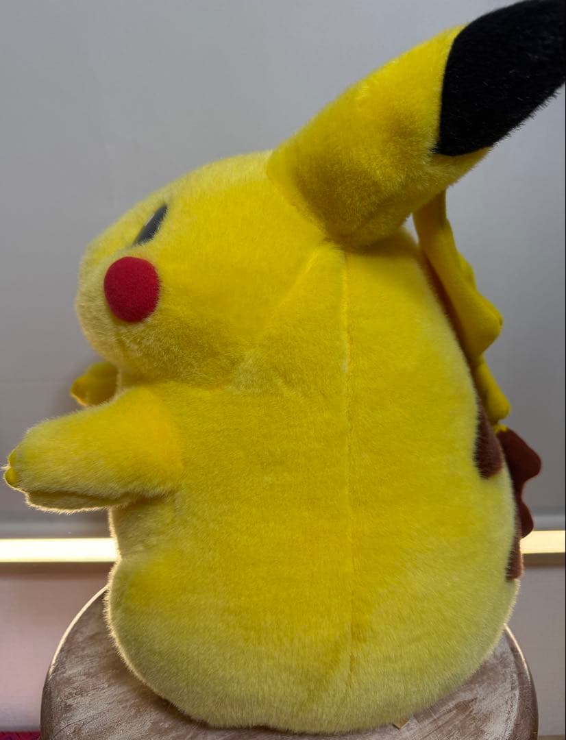 美品　ピカチュウ ポケモン ぬいぐるみ　初期　初代　TOMY 等身大　1/1