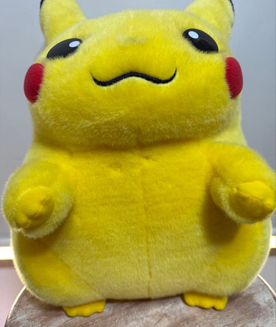 美品　ピカチュウ ポケモン ぬいぐるみ　初期　初代　TOMY 等身大　1/1