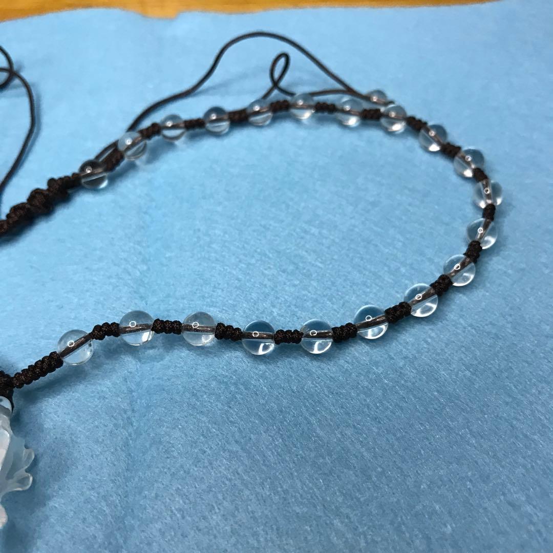 超激レア珍品‼︎ 限定出品　ヒマラヤ水晶　クリスタル　五鈷杵　法器　ネックレス