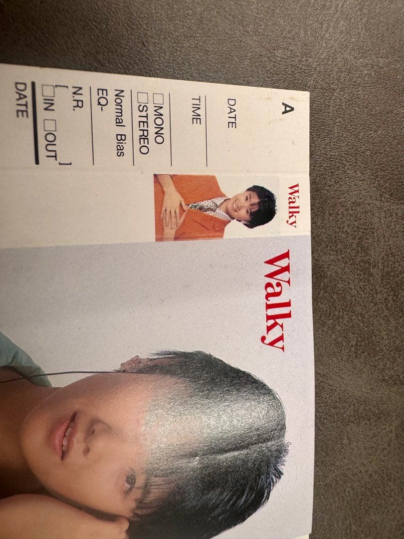 【激レア！未使用品】　原田知世さんカセットテープラベル　２種類×各5枚　計10枚