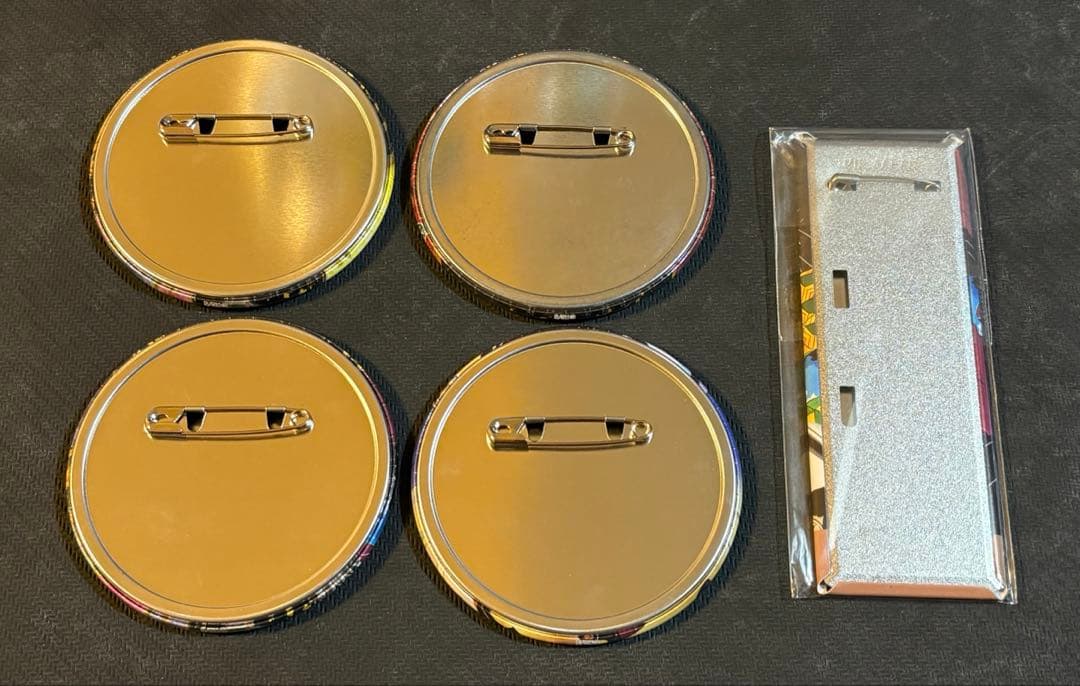 鬼滅の刃 冨岡義勇 コレクション缶バッジ 絵札缶バッジコレクション 5点セット