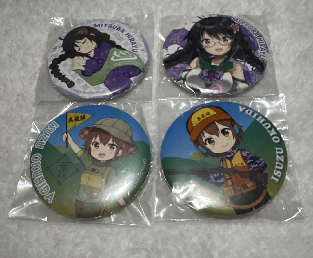 温泉むすめ 缶バッジ まとめ売り
