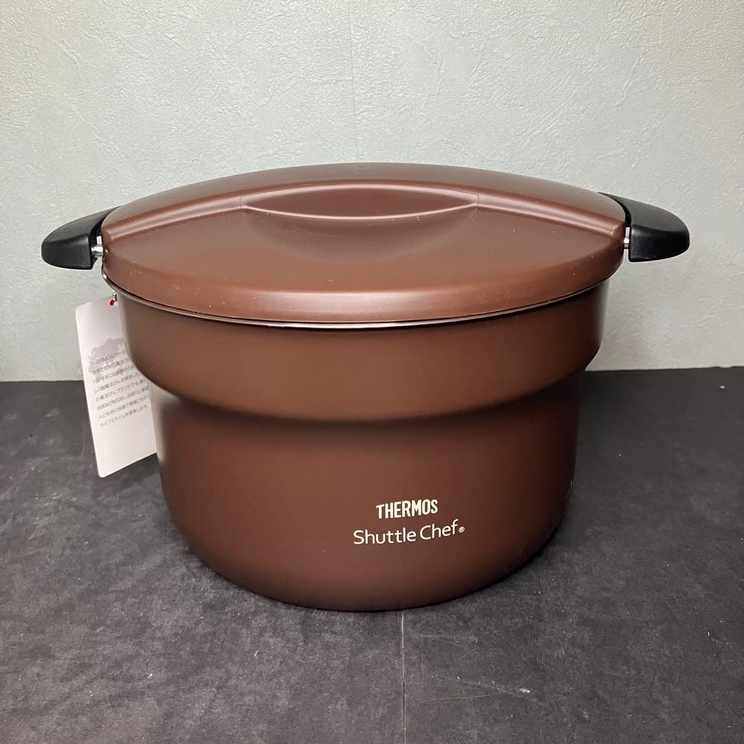 美品　サーモス　真空保温調理器　保温調理鍋　シャトルシェフ　2.8L