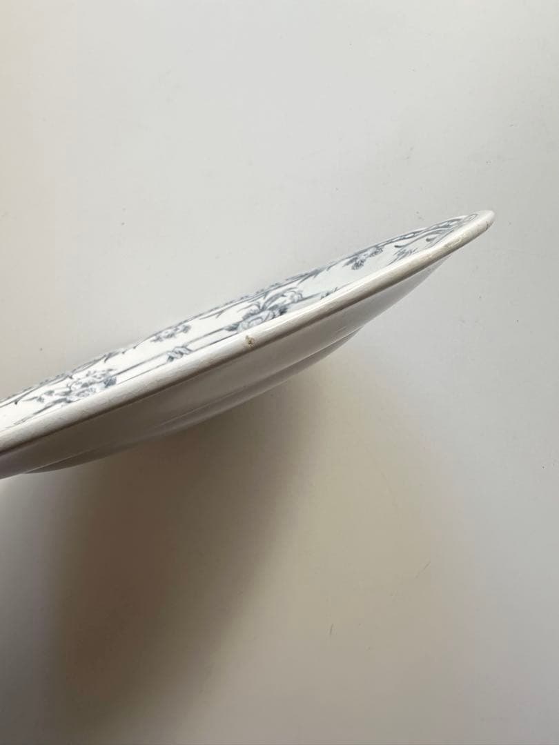 サルグミンヌ　sarreguemines フランス　アンティークプレート　皿