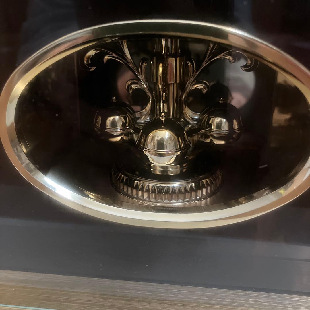 ゴールド ブラック クォーツ 置時計