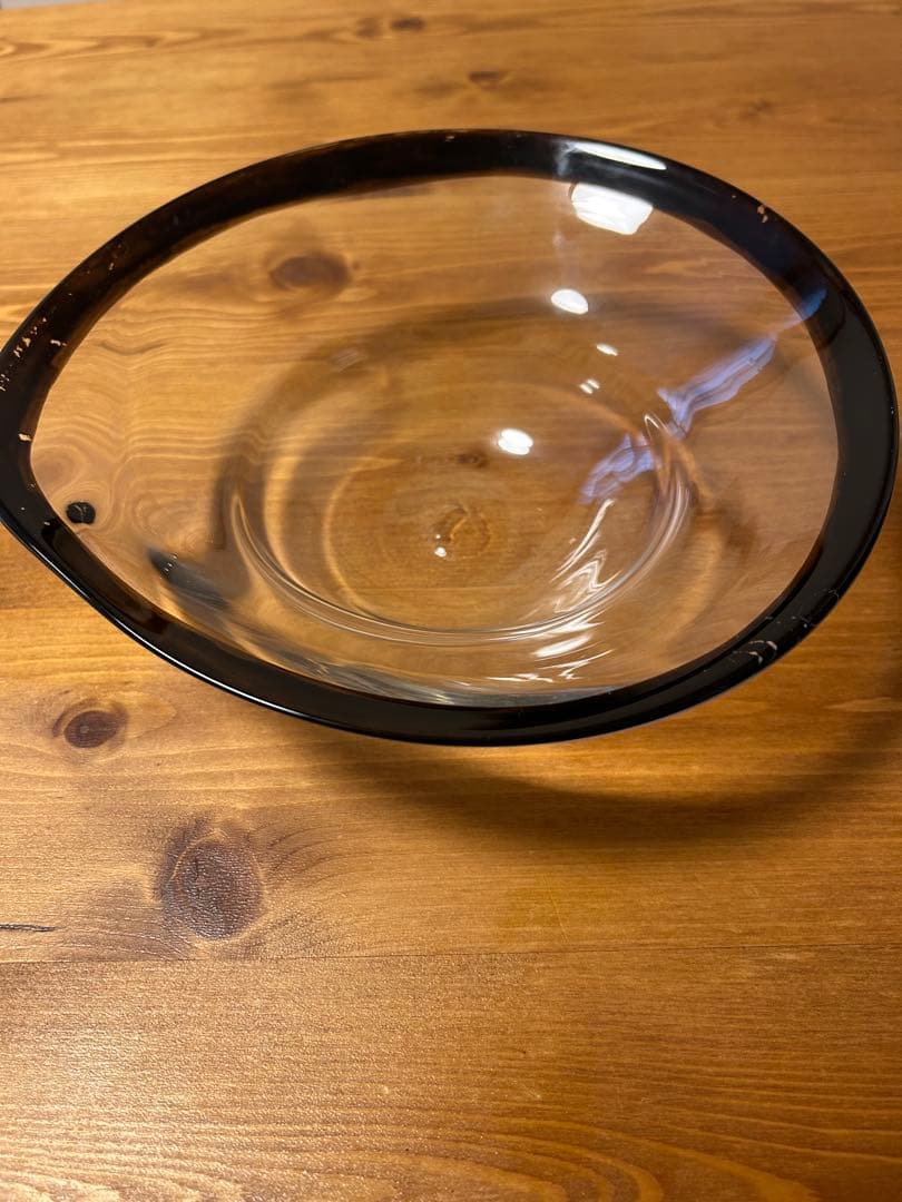 【原光弘】ENISHI BOWL SUKE - KUROURUSHI ガラス皿