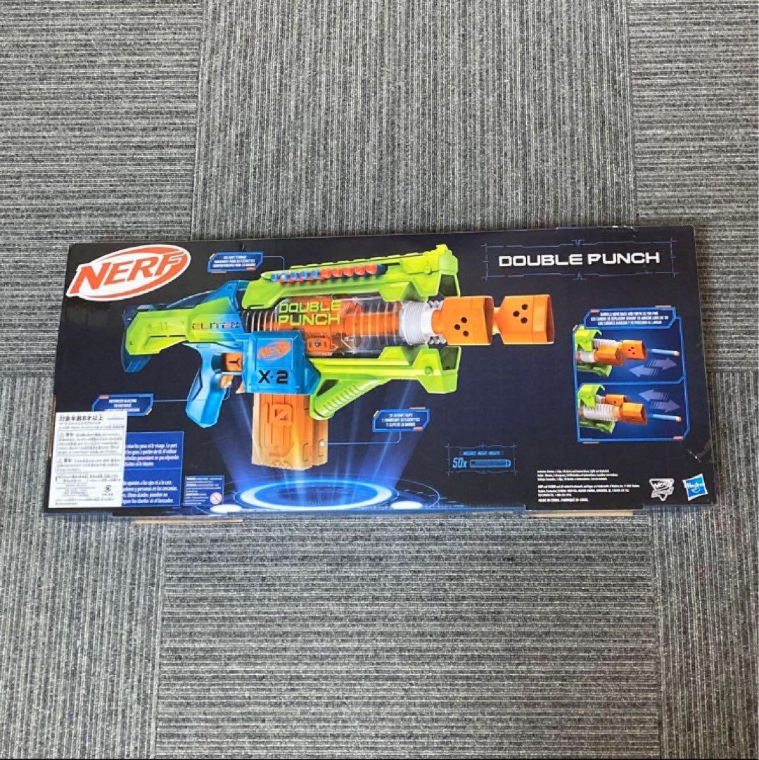 【新品・未使用】NERF ELITE 2.0 DOUBLE PUNCH 人気