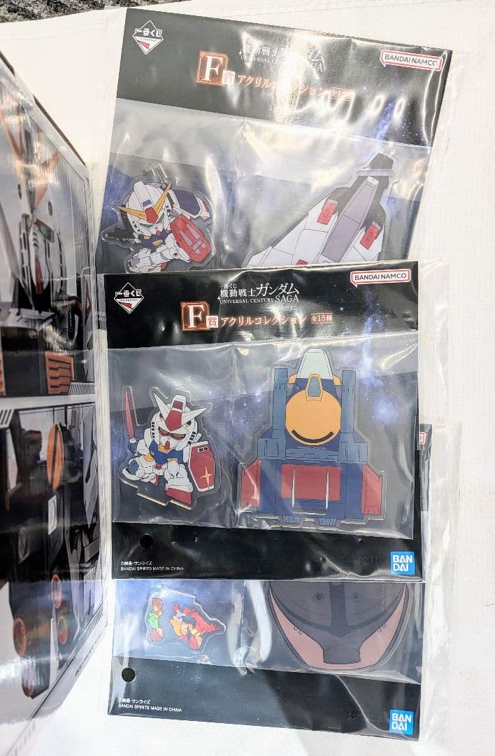 一番くじ Vガンダム A賞、F賞×3点 新品未開封