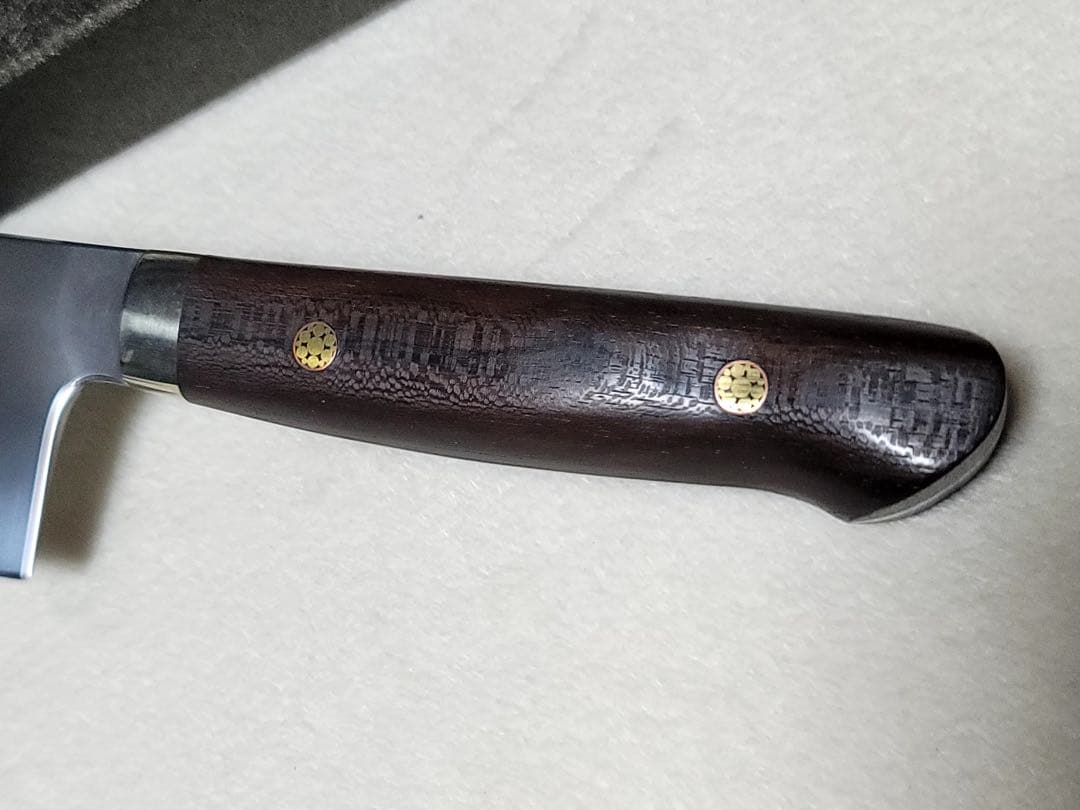 富樫憲治　白2 水本焼　牛刀　210mm