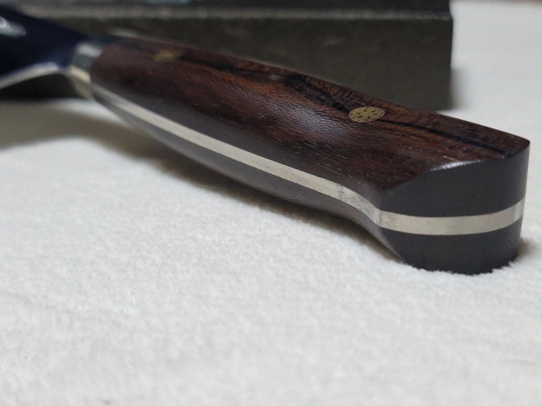 富樫憲治　白2 水本焼　牛刀　210mm