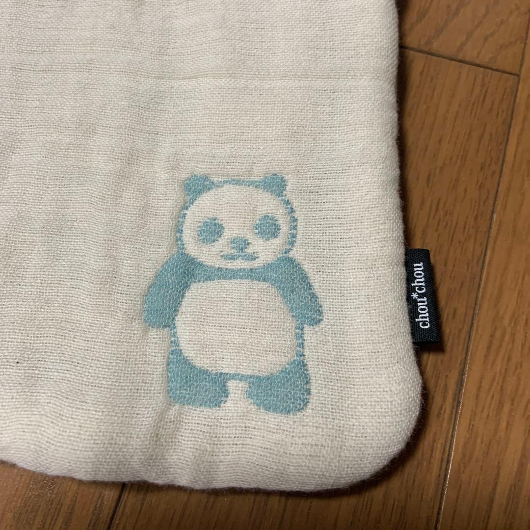 fuwara＊12重ガーゼはんかち❤︎限定ブルー×かもめ