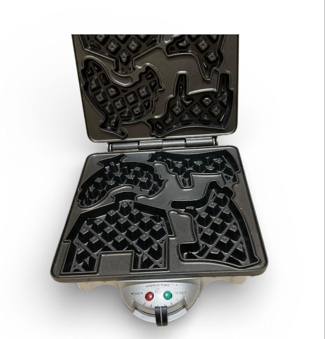 希少 VillaWare ワッフルメーカー 動物型 廃盤 元箱 説明書付