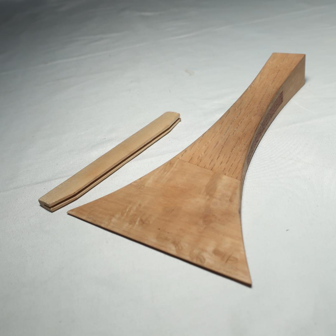 中棹 三味線 東触り仕様 撥 ハードケース付