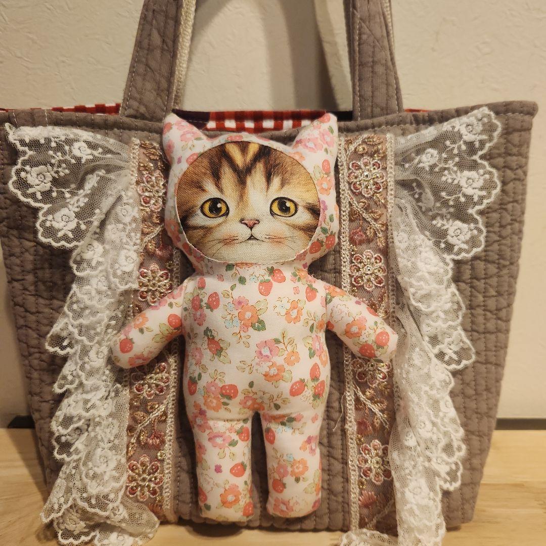 コヤンイサムチョン　パンねこちゃんトート ハンドメイド