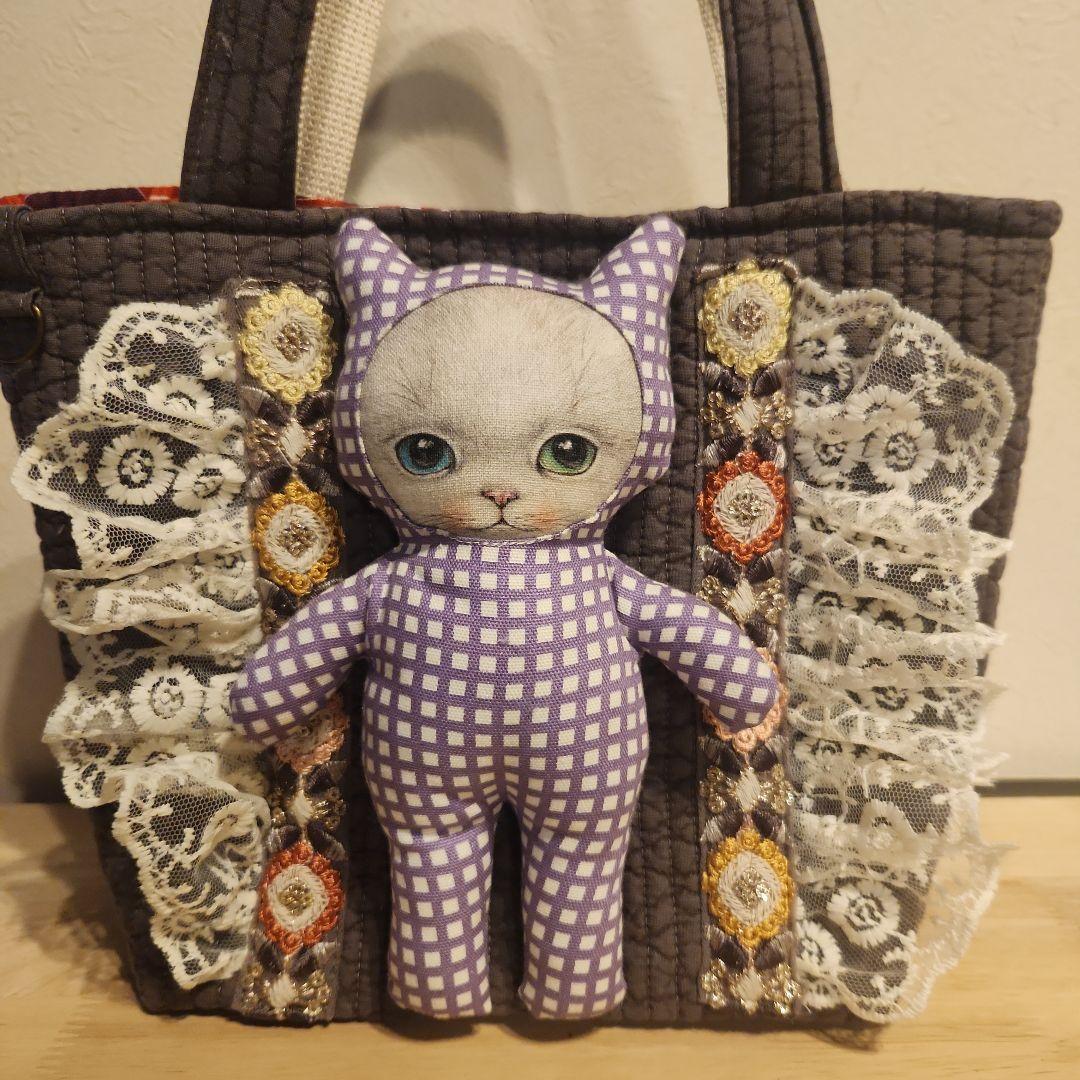 コヤンイサムチョン　パンねこちゃんトート ハンドメイド