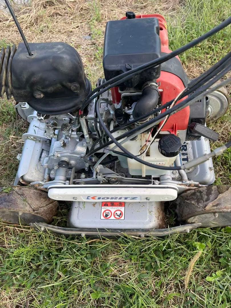 オーレック 共立 スパイダーモア AZ851 ロータリーモーア　(B695)