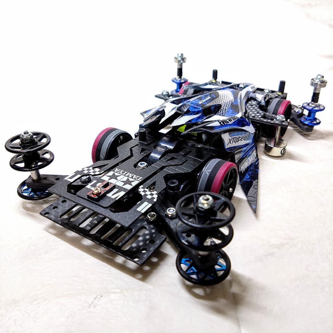 ミニ四駆　完成品　エアロ　アバンテ　MSフレキ