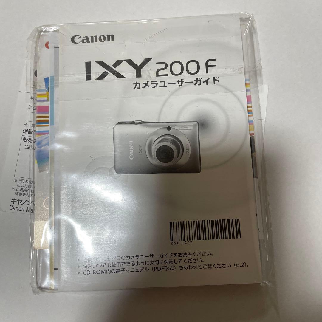 Canon キャノン　IXY 200F コンパクトデジタルカメラ　ブラウン