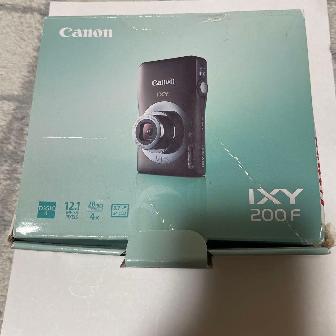 Canon キャノン　IXY 200F コンパクトデジタルカメラ　ブラウン
