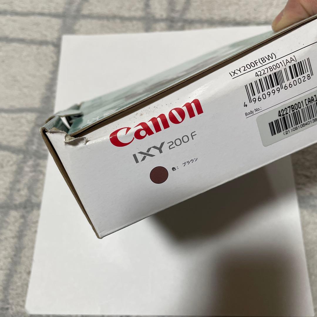 Canon キャノン　IXY 200F コンパクトデジタルカメラ　ブラウン
