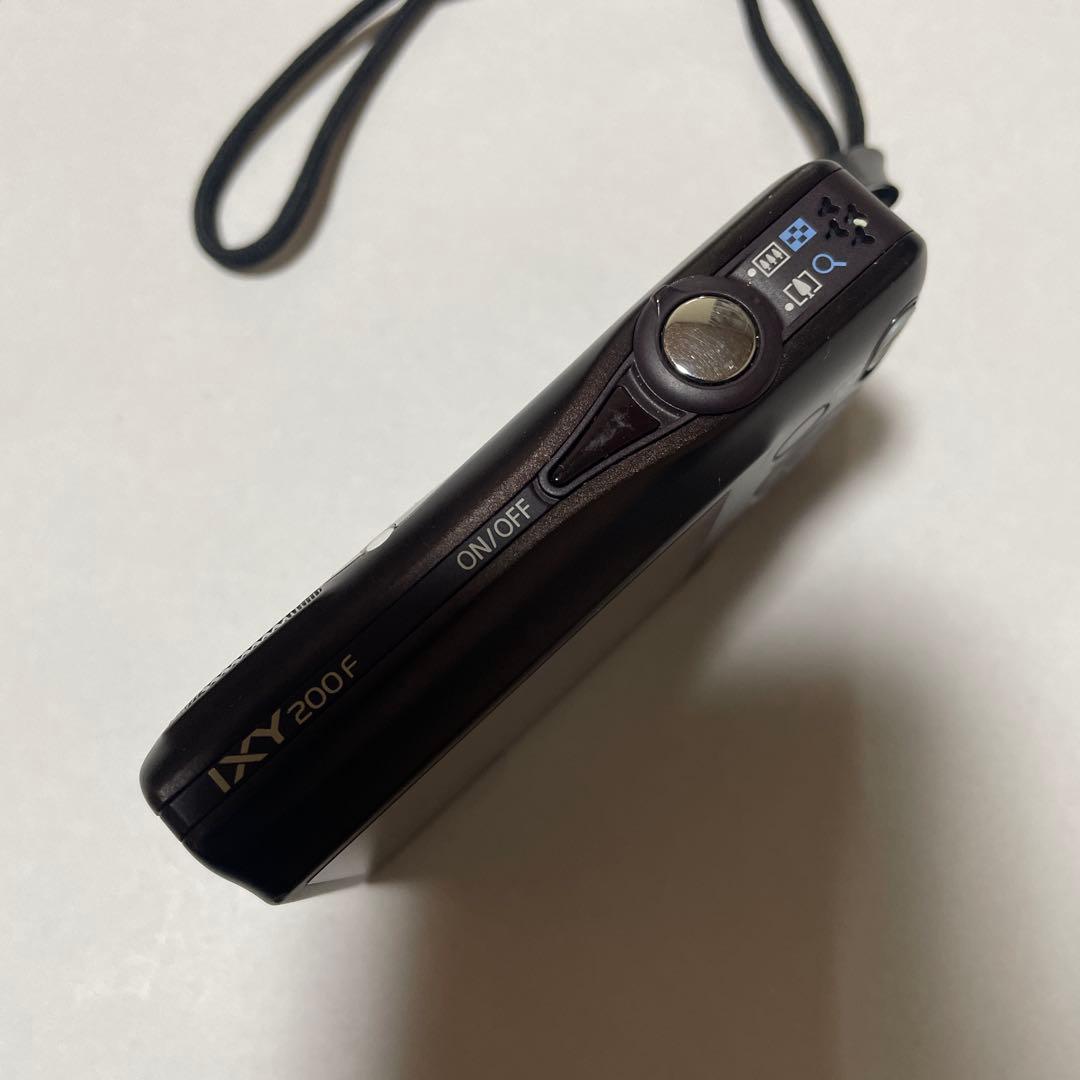 Canon キャノン　IXY 200F コンパクトデジタルカメラ　ブラウン