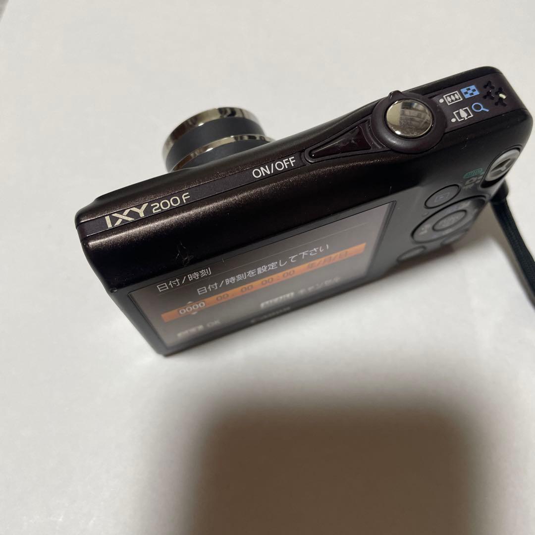 Canon キャノン　IXY 200F コンパクトデジタルカメラ　ブラウン