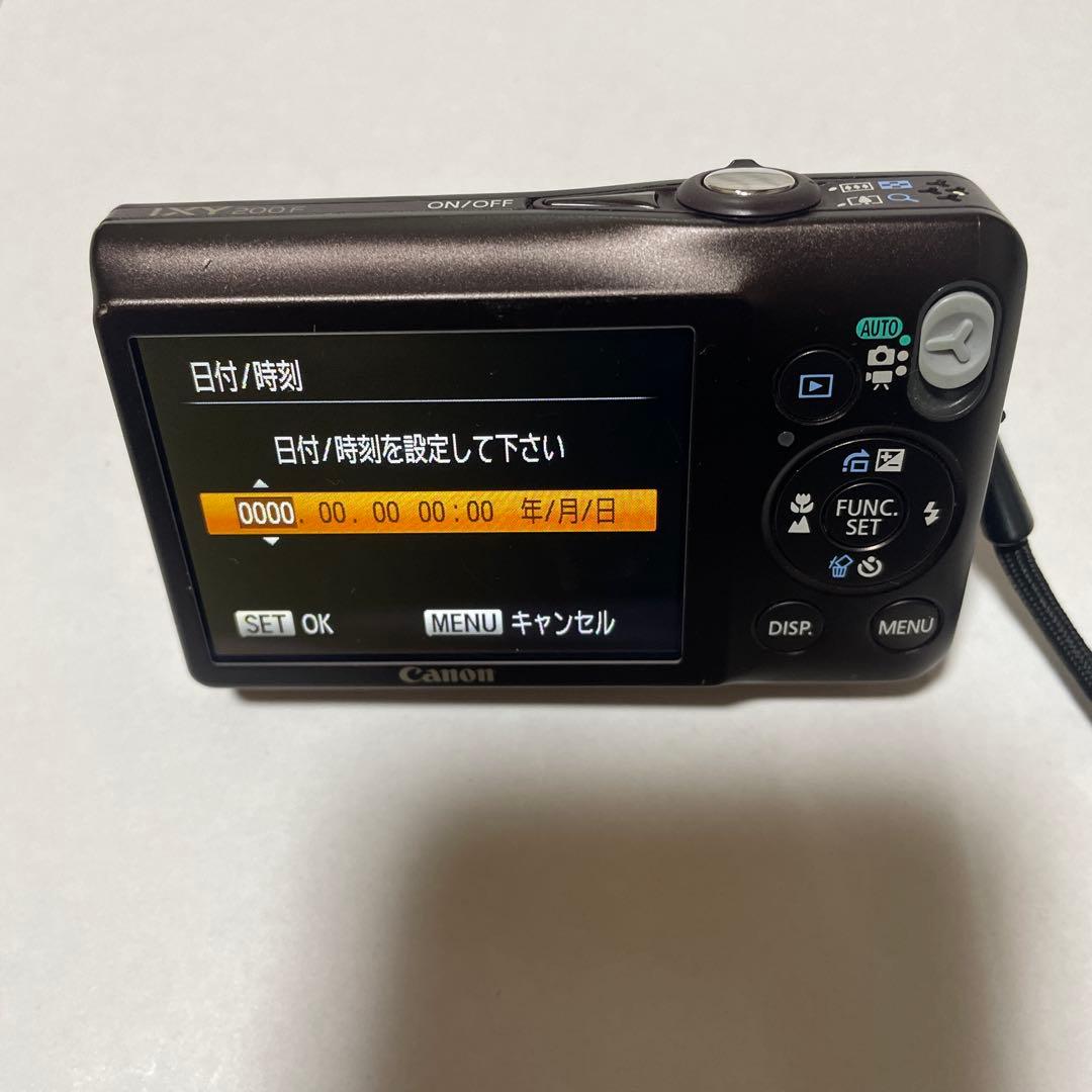 Canon キャノン　IXY 200F コンパクトデジタルカメラ　ブラウン