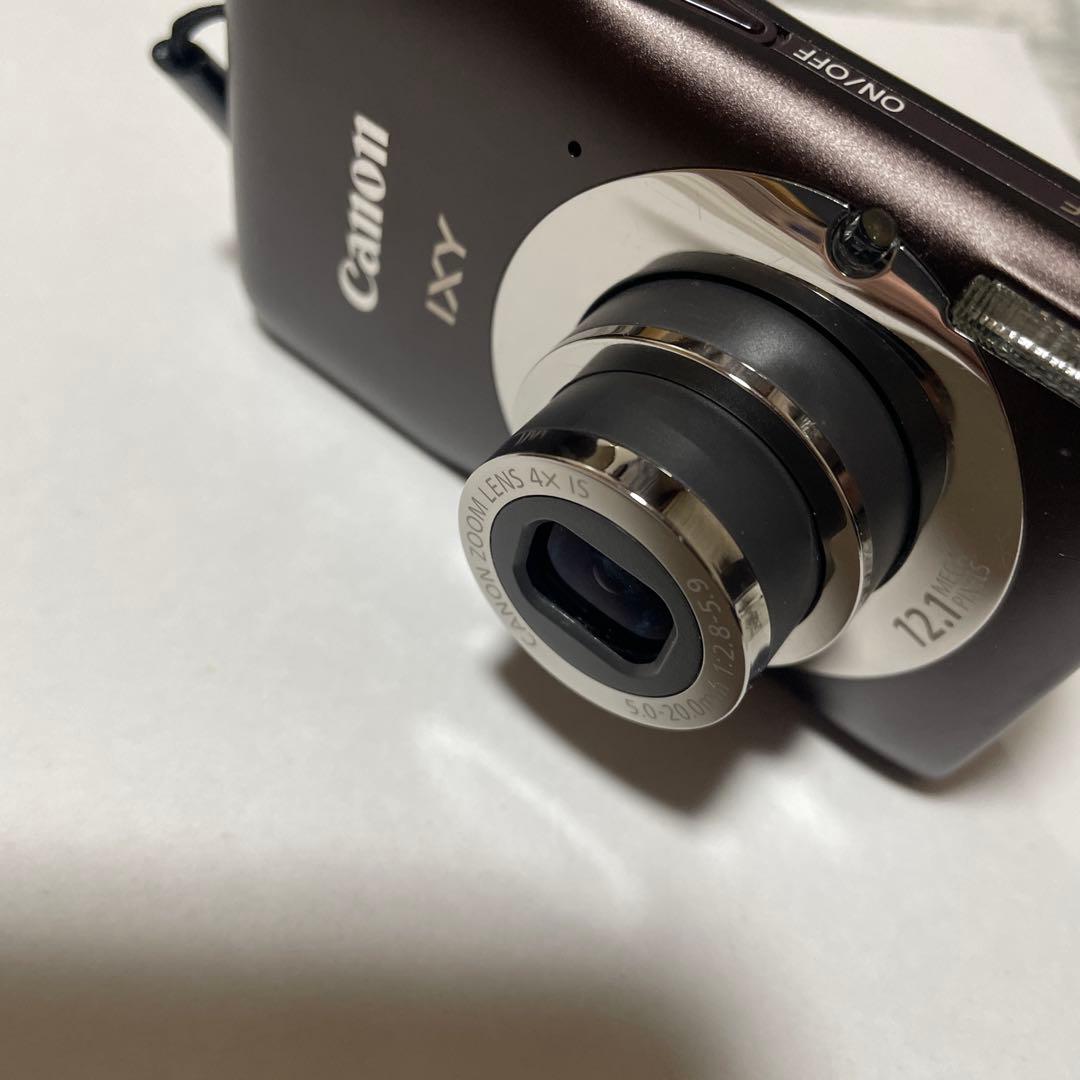 Canon キャノン　IXY 200F コンパクトデジタルカメラ　ブラウン