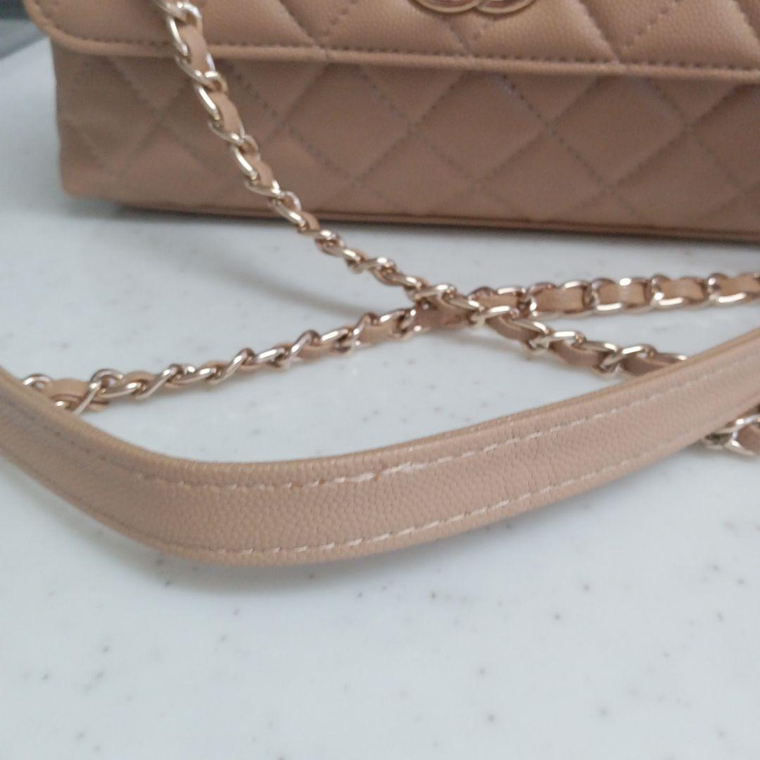 Chanel ベージュ ノベルティショルダーバッグ