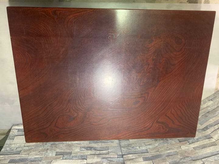 座卓けやき　ローテーブル　一枚板　センターテーブル