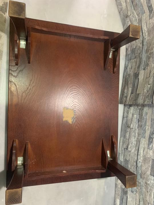 座卓けやき　ローテーブル　一枚板　センターテーブル