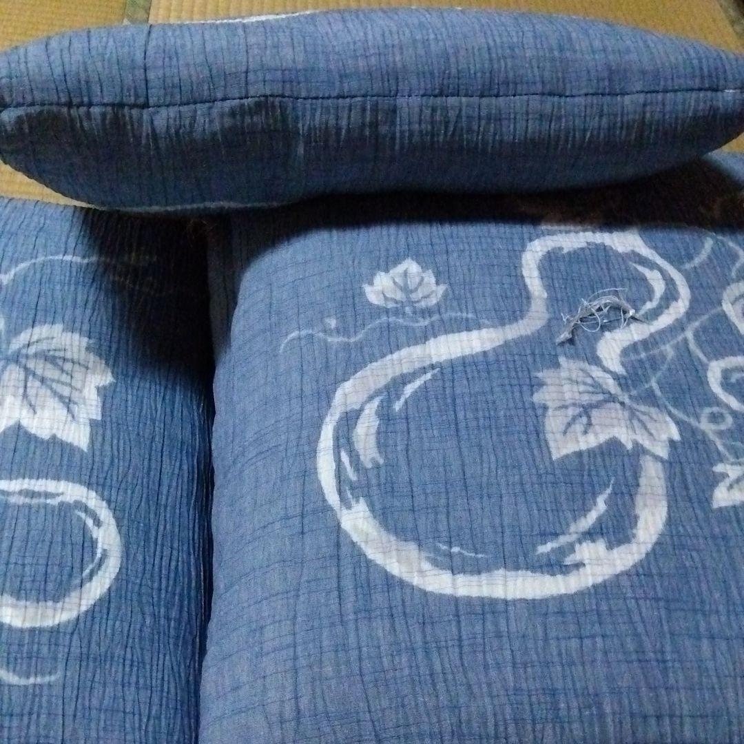座布団　ちぢみ