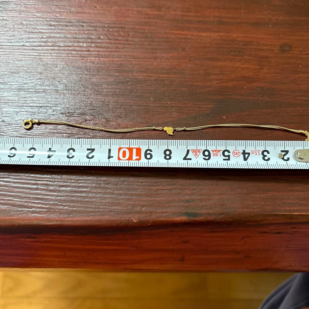 k18 オールドミッキーブレスレット0.8gくらい希少　断固離　生前整理