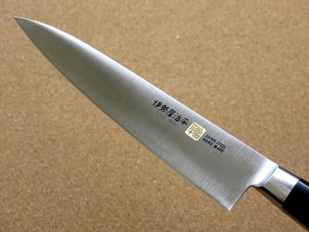 関の刃物 ペティナイフ150mm 伊勢屋治平 口金マイカルタ 小型両刃 果物包丁