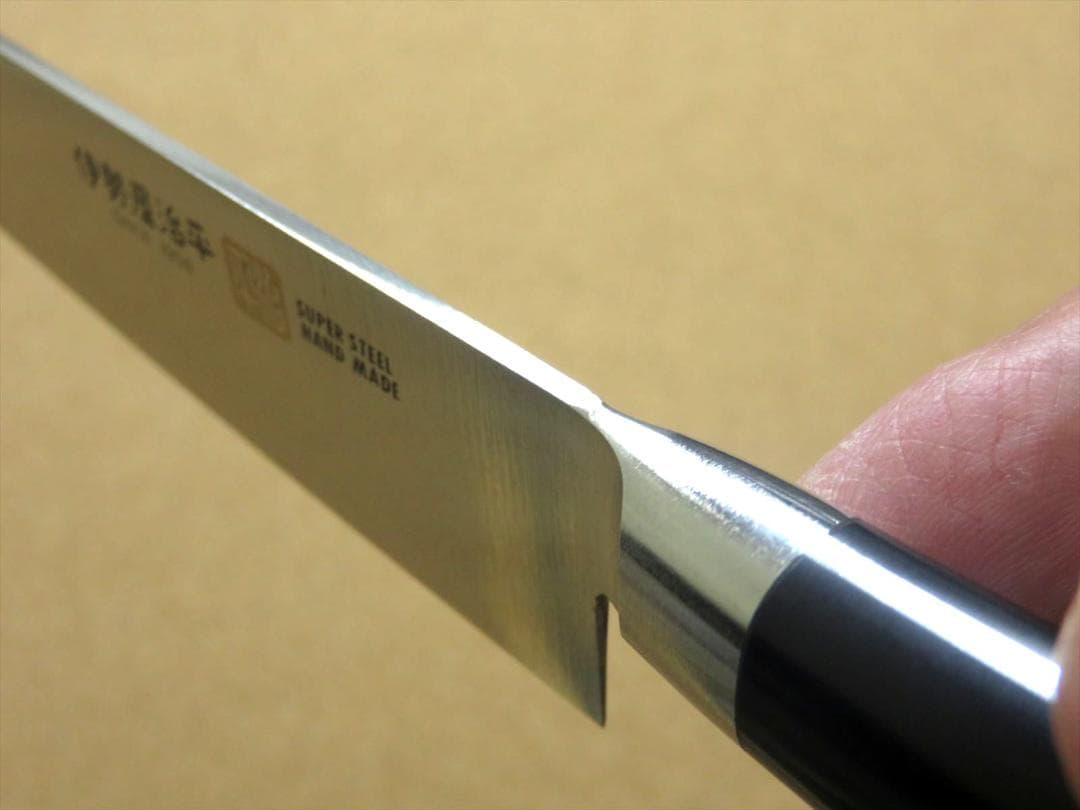 関の刃物 ペティナイフ150mm 伊勢屋治平 口金マイカルタ 小型両刃 果物包丁