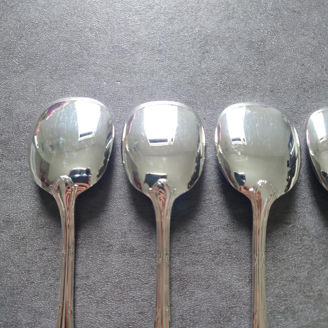希少 美品 クリストフル リュバン アイスクリームスプーン 5点